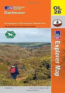 Dartmoor 1 : 25 000 (OS Explorer Map) von Ordnance Survey | Buch | Zustand gut