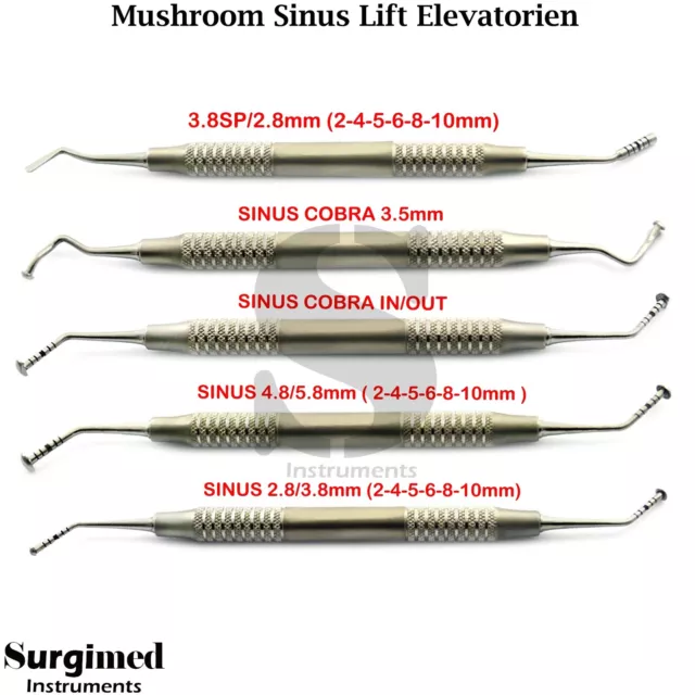 5er Sinuslift Instrumente Implantologie Elevatorien Raspatorien Heber Chirurgie