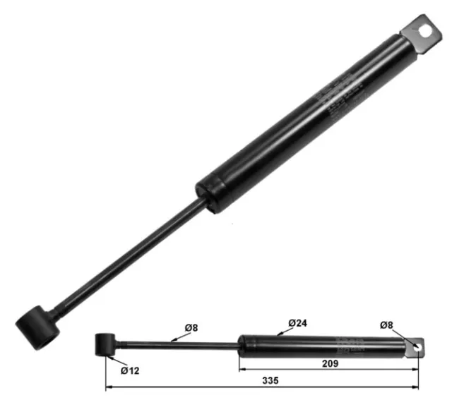 Auflaufdämpfer Original Stabilus Dämpfer Stoßdämpfer für Peitz PAV-SR 2,0 mit X