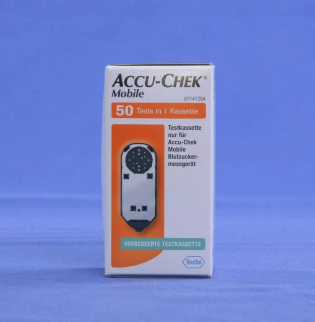 Teststreifen ACCU CHEK Mobile, 50 St. plus 48 Fastclix Lanzetten -  Roche 2