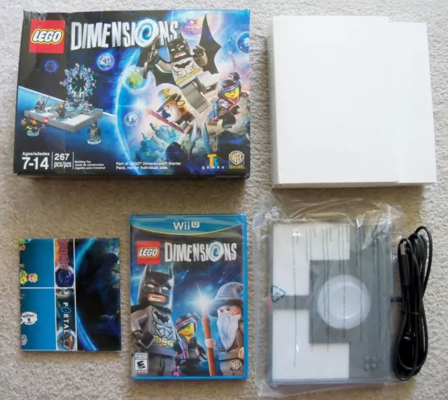 LEGO Wii - Video Game - LEGO Dimensions Starter Pack 71174 - New (No outer box) LEGO Wii - Video Game - LEGO Dimensions Starter Pack 71174 - New (No outer box)