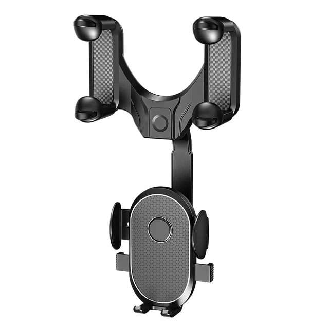 Universel Support De Téléphone Portable Rétroviseur Voiture Pince De 360 ° Pince