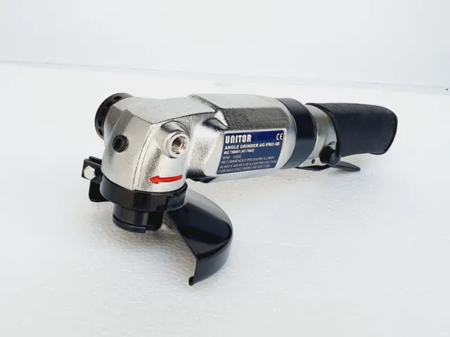 UNITOR AG-PRO 4B Pneumatic Air Angle Grinder 4", 12500 RPM, Heavy Duty # NEW