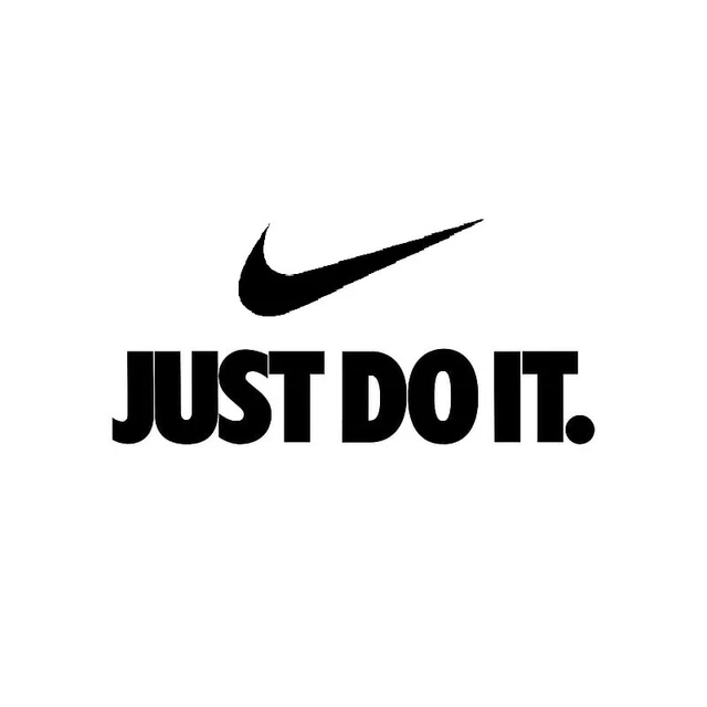 NIKE JUST DO It Sticker Nike Decal Basketball Laptop Logo Wall Art