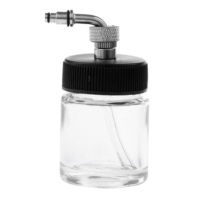 side-pot airbrush bouteilles en verre professionnel peinture à l'aérosol