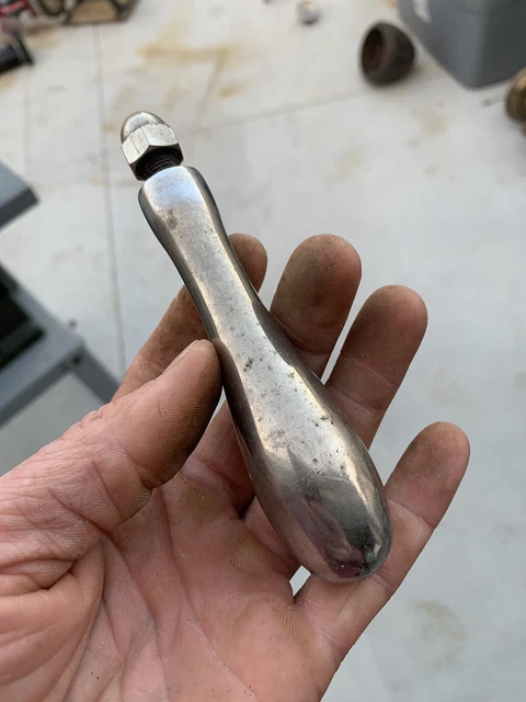 1920s 1930s Handle Cowl Vent? Heavy High End Chrome. Original