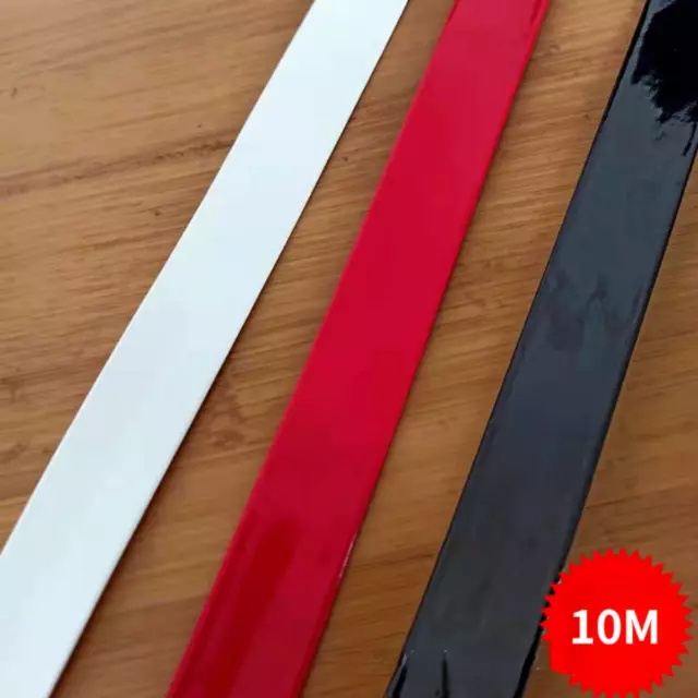 10 Meters Faux Patent Leather Tape Ribbon Bias Binding Trimming PU Shiny Sewing