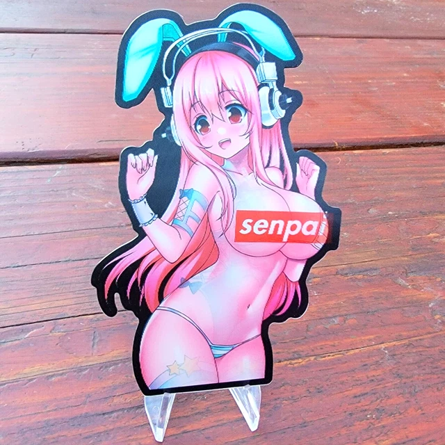 MA DING Hentai Stickers Anime Stickers For Adults Anime Girl Sticker Pack 60 Pvc Waterproof Stickers 1 5 2 8 Inch For Laptops Phones Luggage Water Bottles More - Foto 5