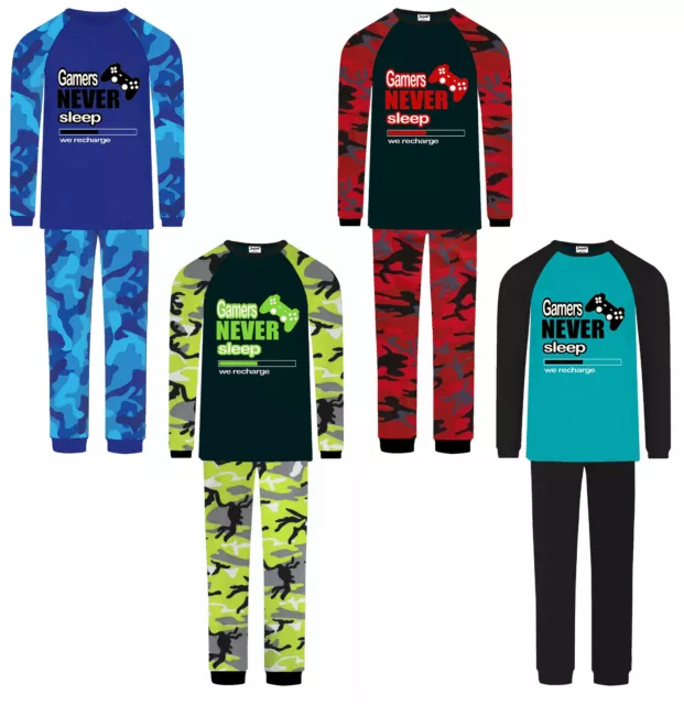 Jujak Jungen Gaming Pyjama PJS Spieler nie schlafen Premium & Prestige Sortimente