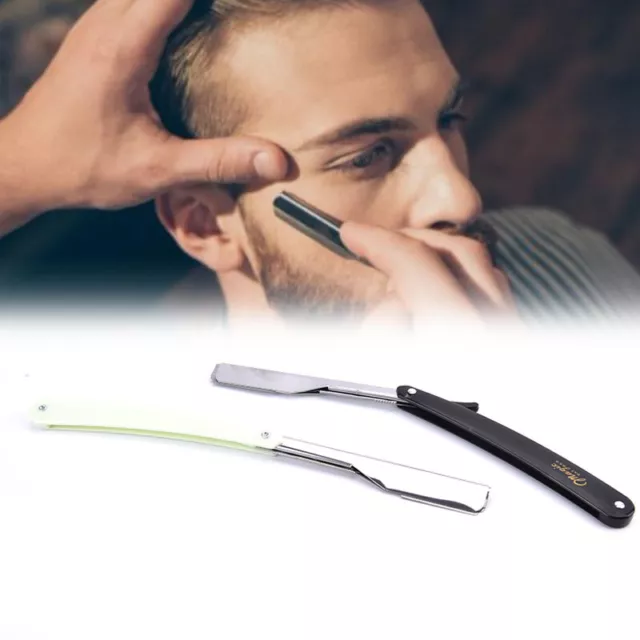 Professional Manual Shaver Straight Edge Sharp Barber Razor Shaving Beard Cut-wf