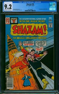 SHAZAM #28 (DC 1977) ⭐ CGC 9.2 ⭐ 1st Modern Appearance of BLACK ADAM! Comic