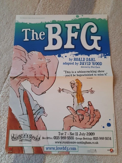 A3 THEATRE POSTER: The BFG, 2009 £2.24 - PicClick UK
