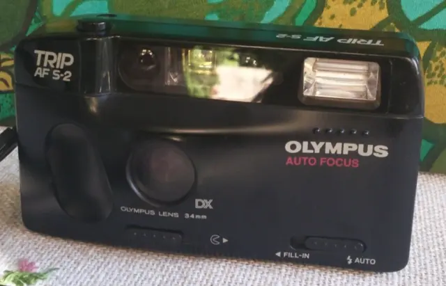 olympus TRIP AF -S2 35 mm DX,  AUTO FOCUS film camera