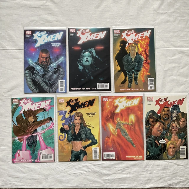 Marvel Comics X-Treme X-Men #40-46 Collects Vol. 8 Prisoner Of Fire Arc + Finale