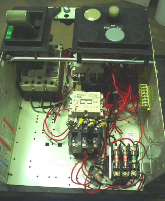 Westinghouse 2100 18" MCC Reversing 15A NEMA 1 godet centre de contrôle moteur 2