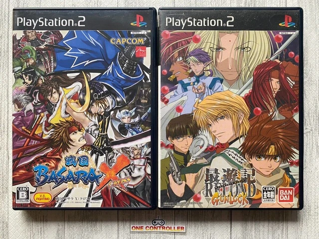 SONY PlayStation2 PS2 Sengoku Basara X Cross & Saiyuki RELOAD GUNLOCK from Japan