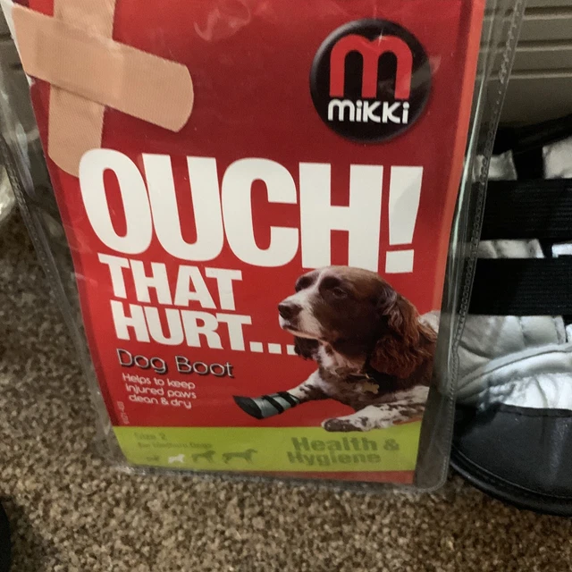 MIKKI DOG PUPPY Hygiene Protective Dog Boot Helps Keep Injured