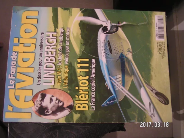 ** Fana de l'aviation n°390 Dossier Lindbergh Tribulations Transsoniques en 1943