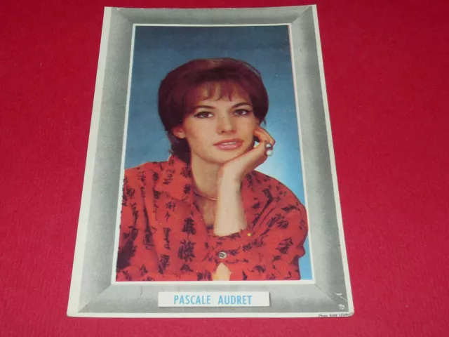 CPA PASCALE AUDRET  CINEMA ACTRICE 60's MOVIE STAR 14 X 9 CM