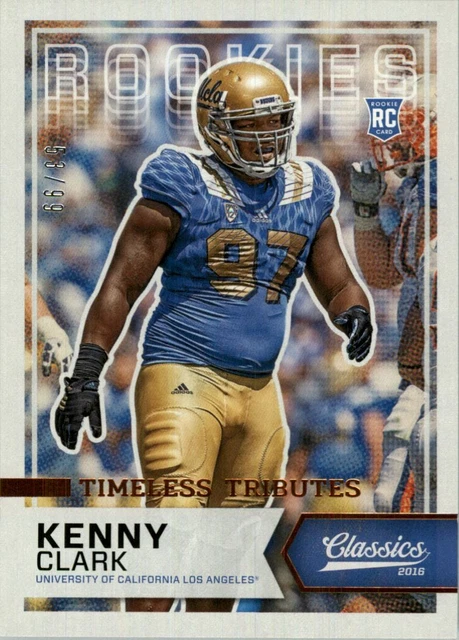 2016 Classics Timeless Tributes Bronze #275 Kenny Clark /99
