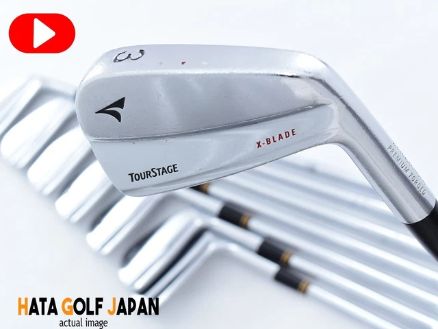 BRIDGESTONE TOUR STAGE 2005 X BLADE 3-4-5-6-7-8-9-P PW RH