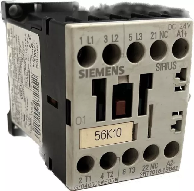 Siemens Sirius protezione prestazioni 3RT1015-1BB42