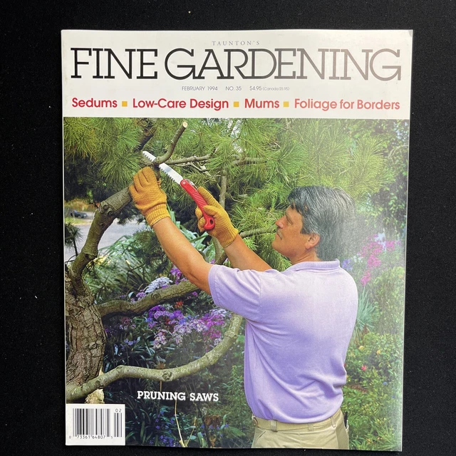 Taunton's Fine Gardening Feb 1994 No 35 Summer Color Roses Wisteria Ground Co