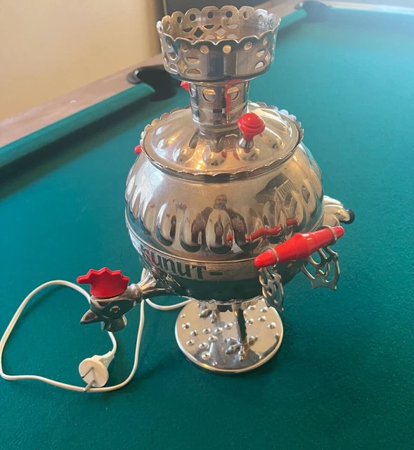 Soviet Russian Vintage Electric Samovar  Rooster USSR UNUSED CONDITION.