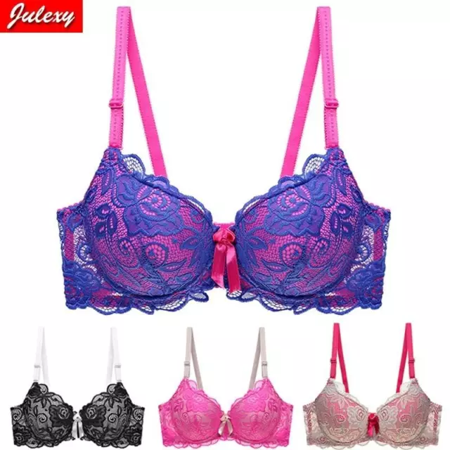 Charming Womens Bras Push Up Bra Underwire Brassiere Thick Padded