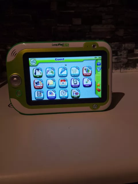 LeapFrog LeapPad Ultra XDI Green Tablet Unit Tested & Working