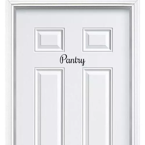Pantry Vinyl Decal Sticker for Kitchen Pantry Room Wall Door Decor Art Furniture