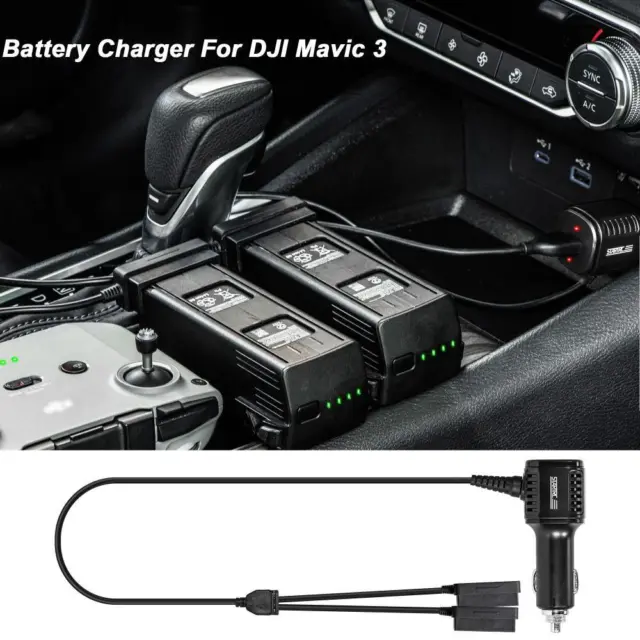 Chargeur rapide USB-C Chargeur de voiture de batterie For DJI Mavic 3