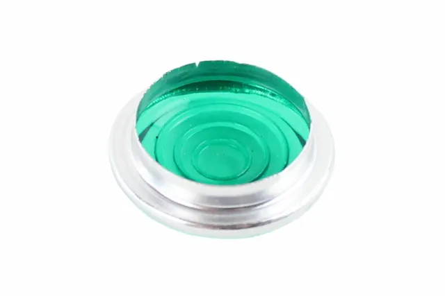 Glas für Kontrollleuchte grün Alu Fassung, 16mm, Simson KR51-1 SR4-2 SR4-3 SR4-4 3