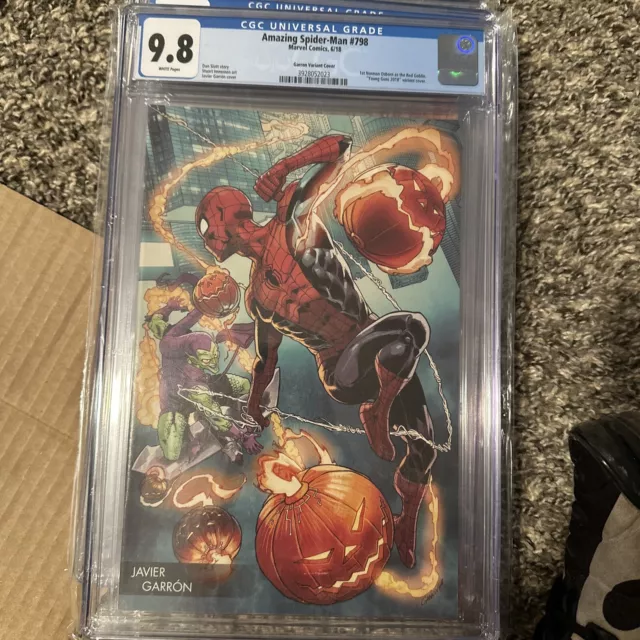 Amazing Spider-Man #798 Garron Young Guns Virgin Variant CGC 9.8 1st Red GOBLIN