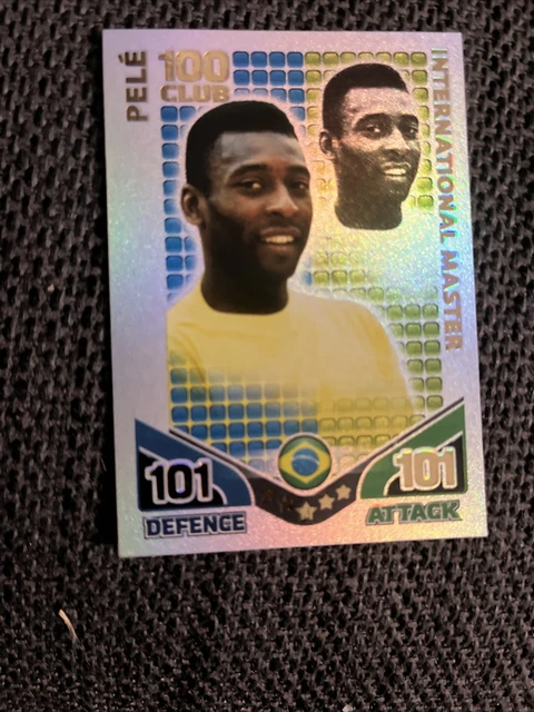 PELE MATCH ATTAX International Master Brazil 100 101 Club World Cup pele-match-attax-international-master-brazil-100-101-club-world-cup