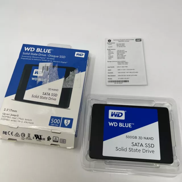 Western Digital WDS500G2B0A-00SM50 500Go 2.5 SATA SSD