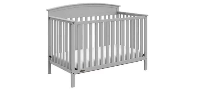 Graco Benton Convertible Crib Pebble Gray