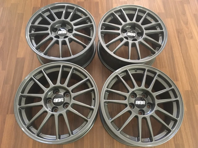 MITSUBISHI LANCER EVOLUTION OEM FORGED BBS 17 5x114.3 ORIGINAL WHEELS £ ...