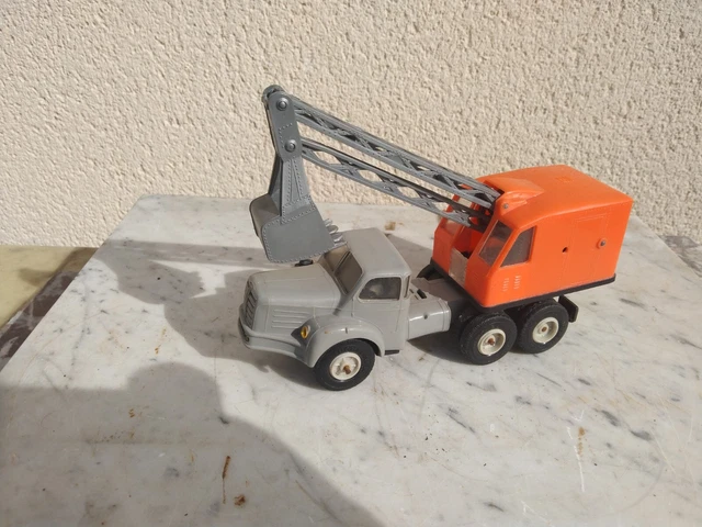 NOREV - 114 - Berliet TBO 15 Pelle mécanique - Orange et