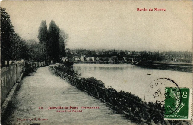 CPA AK JOINVILLE-le-BRIDGE 911 Promemnade in Ile Fanas Bords de Marne (671948)