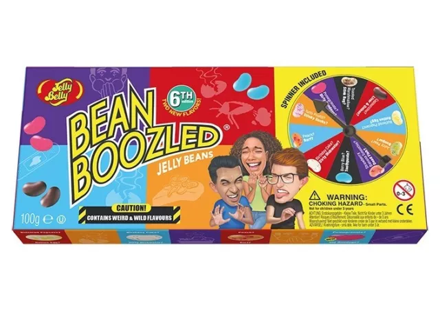 Jelly Belly Bean Boozled 6th Edition Jelly Beans 100g Mit Rollen Set
