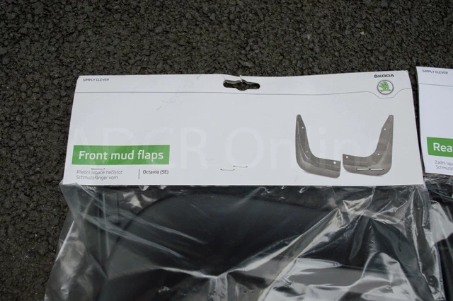 thumbnail image 2 of Genuine Skoda Octavia MK4 Mud Flaps – Front & Rear Set (4 Pcs) 2020+ 5E3075111 / 5E3075101 2 of 6