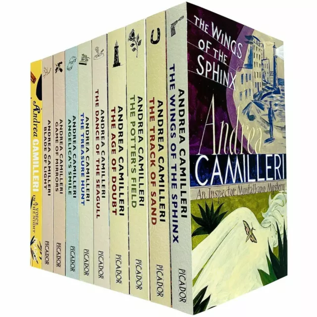 Inspektor Montalbano von Andrea Camilleri Bücher 11-20 Set - Fiktion - Taschenbuch