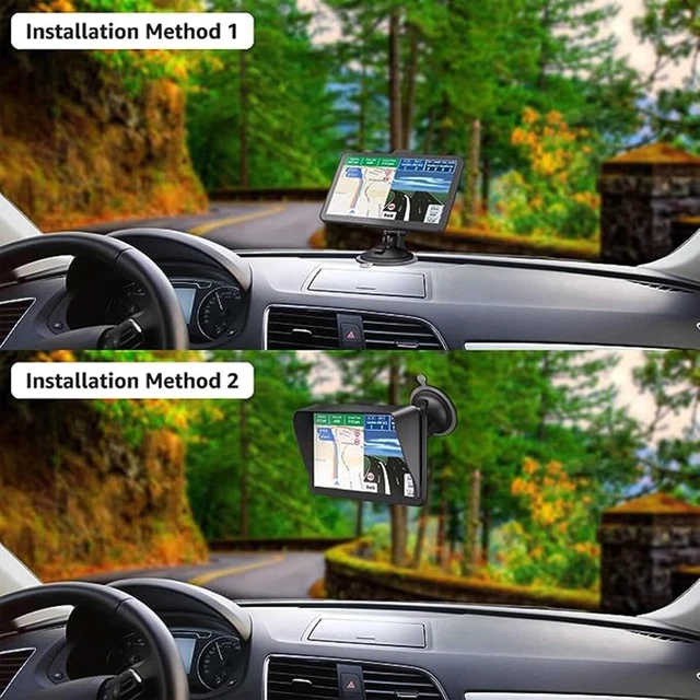 Navigatore GPS 5" Per Auto, Camion E Taxi – Mappe Europa Complete, Aggiornamenti A Vita, Allarme Velocità E Traffico, Supporto Musica E Video