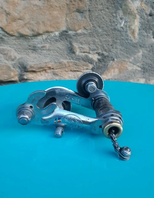 Dérailleur Arrière Huret TdF + Manette 4 Vitesses - Vintage Vélo Course Français