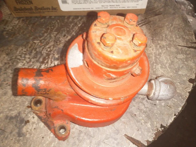 Allis Chalmers WC  WD Tractor Engine Cooling Water Pump Assembly with Pulley
