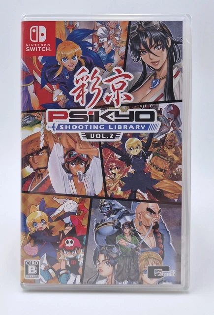Trader Games - PSIKYO SHOOTING LIBRARY VOL 1 PS4 EURO NEW  EN Sticker Sheet 7350002931516