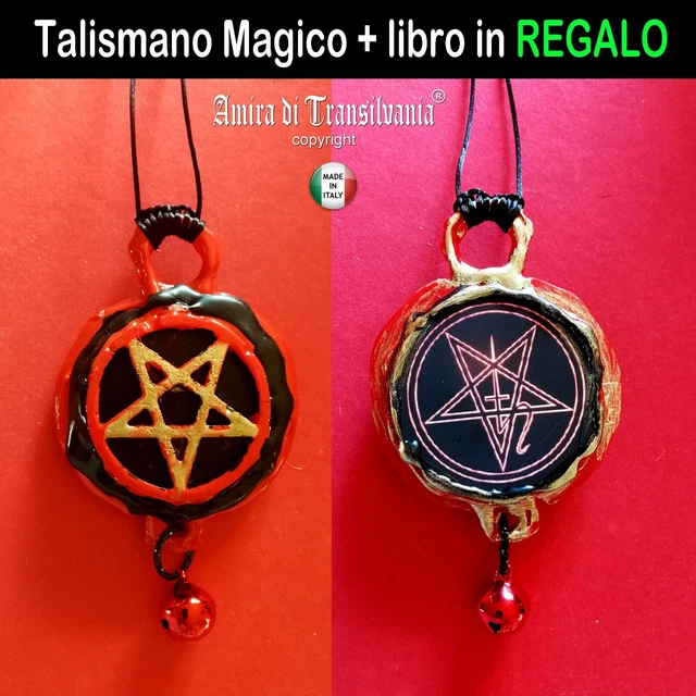 Sigil Di Lucifero, Simbolo Del Dio Satanico Lucifero in Argento