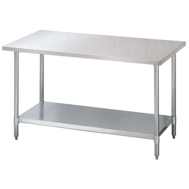 Turbo Air TSW-3048E S/S 30 x 48 Worktable With Galvanized Legs"
