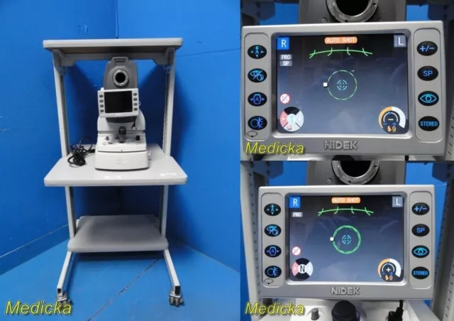 Nidek Co AFC-230 Non Mydriatic Auto Fundus Camera W/ Mobile Cart ~ 31021